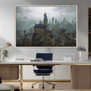 Disney Castle Wall Art Canvas Print, Living Kids Home Room
