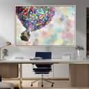 Up Pixar Poster, Look Up Pixar Wall Art, Up Pixar Canvas,