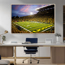 University of Oregon Ducks Football Team Print - Eugene