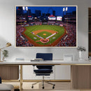 St. Louis Cardinals Baseball Team Print - Busch Stadium Wall by MyGreatCanvas | Canvas Wall Art Prints | Photo Prints & Wall Decor