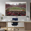Wisconsin Badgers Team Print Canvas - Madison Camp Randall