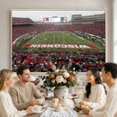 Wisconsin Badgers Team Print Canvas - Madison Camp Randall