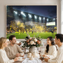 Columbus Crew Stadium Match Triple Canvas Wall Art - Dynamic