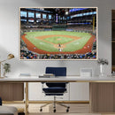 Texas Rangers Baseball Team Print - Arlington Globe Life