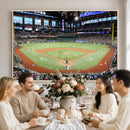 Texas Rangers Baseball Team Print - Arlington Globe Life