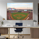 Cincinnati Reds Baseball Print Canvas- Cincinnati