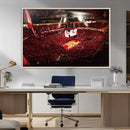Houston Rockets Basketball Team Print Canvas- Houston Toyota