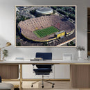 Michigan Wolverines Football Team Print - Ann Arbor Michigan
