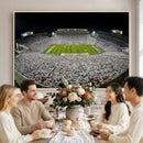 Beaver Stadium Night Game Triple Canvas Wall Art - Penn