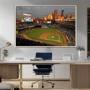 Minnesota Twins Baseball Team Print - Minneapolis Target by MyGreatCanvas | Canvas Wall Art Prints | Photo Prints & Wall Decor