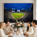 Truist Park Night Game Canvas Art - Atlanta Braves Stadium