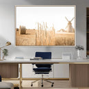 Vintage Farmhouse Triptych Wall Art – Giclée Canvas