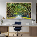 Wormsloe State Plantation Driveway Wall Art Canvas Print by MyGreatCanvas | Canvas Wall Art Prints | Photo Prints & Wall Decor