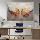 Golden Angel Wings Wall Art Canvas Print – Stunning Abstract by MyGreatCanvas | Canvas Wall Art Prints | Photo Prints & Wall Decor