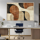Wabi Sabi Abstract Wall Art Canvas Print | Large Minimalist