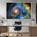 Spiral Galaxy Wall Art Canvas Print