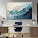 Ocean Wave Canvas Wall Art Print – Coastal Living Room Large