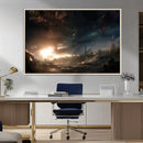 Avengers Planet Wall Art Canvas Print