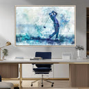 Golf Swing Wall Art Canvas Print - Sports-Inspired by MyGreatCanvas | Canvas Wall Art Prints | Photo Prints & Wall Decor