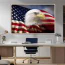 American Flag Eagle Symbol Wall Art, American Flag Eagle by MyGreatCanvas | Canvas Wall Art Prints | Photo Prints & Wall Decor