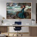 Miranda by the Shore Wall Art Canvas Print – Tempest Scene by MyGreatCanvas | Canvas Wall Art Prints | Photo Prints & Wall Decor