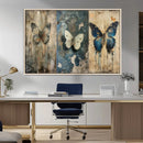 Butterfly Wall Art Trio | Vintage Butterfly Canvas Print | by MyGreatCanvas | Canvas Wall Art Prints | Photo Prints & Wall Decor