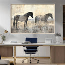 Vintage Horses Wall Art Canvas Print by MyGreatCanvas | Canvas Wall Art Prints | Photo Prints & Wall Decor