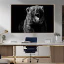 Bear Canvas Print | Wildlife Wall Art for Cabin Decor |