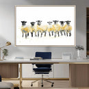 Farmhouse Wall Art Sheep Print | Ready to Hang Framed Canvas by MyGreatCanvas | Canvas Wall Art Prints | Photo Prints & Wall Decor