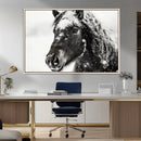 Framed Black and White Horse Wall Art | Ready to Hang and by MyGreatCanvas | Canvas Wall Art Prints | Photo Prints & Wall Decor