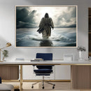 Jesus Walking on Water Wall Art | Canvas Print | Ready to
