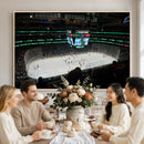 American Airlines Center Dallas Stars Wall Art Canvas Print