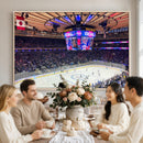 Madison New York Rangers Hockey Stadium Wall Art Canvas