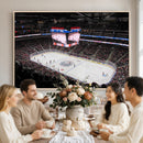 Rogers Place Edmonton Oilers Ice Hockey Stadium Wall Art,