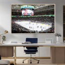 Sharks Arena Blackhawks Sharks Ice Hockey Stadium Wall Art by MyGreatCanvas | Canvas Wall Art Prints | Photo Prints & Wall Decor