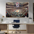 United Center Chicago Bulls Stadium Wall Art Canvas Print