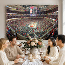 United Center Chicago Bulls Stadium Wall Art Canvas Print
