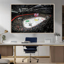Vaudoise Lausanne Ice Hockey Arena Stadium Wall Art Canvas,