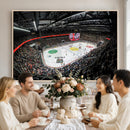 Vaudoise Lausanne Ice Hockey Arena Stadium Wall Art Canvas,