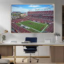 Florida Tampa Raymond James Stadium Wall Art Canvas Print -