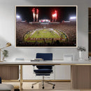 Framed Florida State Seminoles Football Team Print -