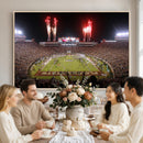 Framed Florida State Seminoles Football Team Print -