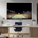 SMU Mustangs Football Team Print - Dallas Gerald J. Ford