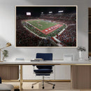 Houston Cougars Football Team Print - Houston TDECU Stadium