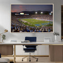 UCLA Bruins Football Team Print - Pasadena Rose Bowl Stadium