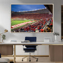 Wisconsin Badgers Football Team Print - Madison Camp Randall by MyGreatCanvas | Canvas Wall Art Prints | Photo Prints & Wall Decor