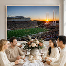 Demon Deacons Football Team Print Canvas- Winston-Salem