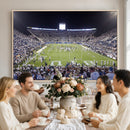 Brigham Young University Cougars Football Print Canvas -