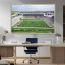 KState Wildcats Football Team Print - Manhattan Bill Snyder by MyGreatCanvas | Canvas Wall Art Prints | Photo Prints & Wall Decor