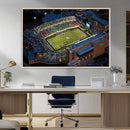 University of North Texas Mean Green Football Artwork,